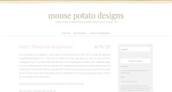 Desktop Screenshot of mousepotatodesigns.com